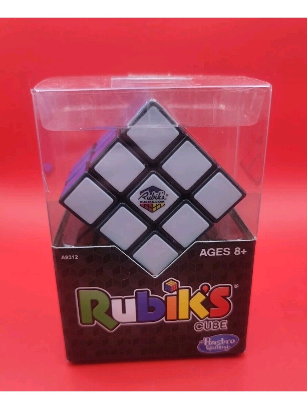 Rubik 3x3 Puzzle Cube Game With Stand Rubik's Hasbro Toy Original [COPY]
